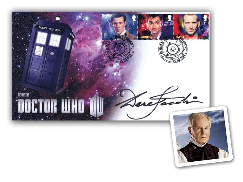 Doctor Who, signed Sir Derek Jacobi