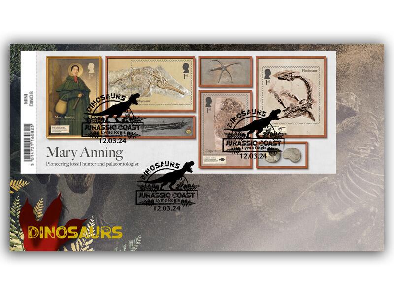 Dinosaurs Barcoded Miniature Sheet