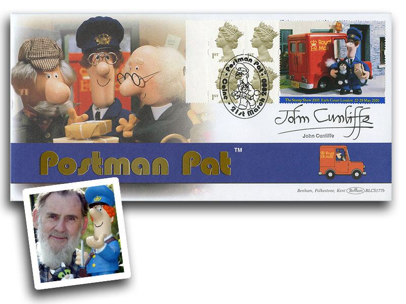 Postman Pat, signed creator John Cunliffe