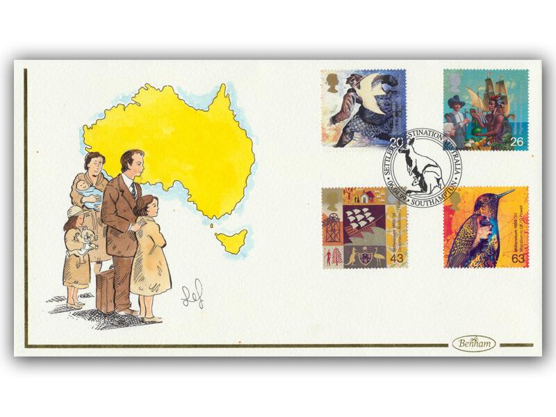 1999 Settlers Tale, Jef Riddle handpainted official