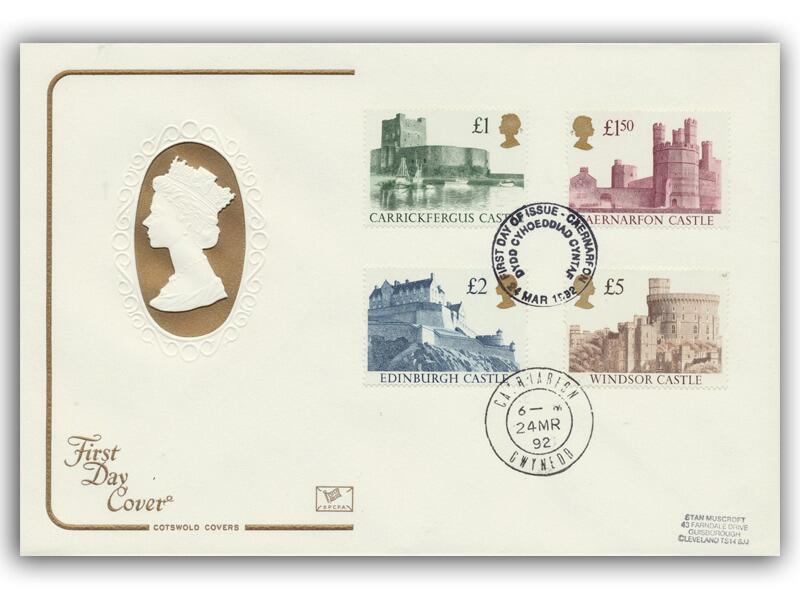 1992 Castle High Values, Caernarfon CDS