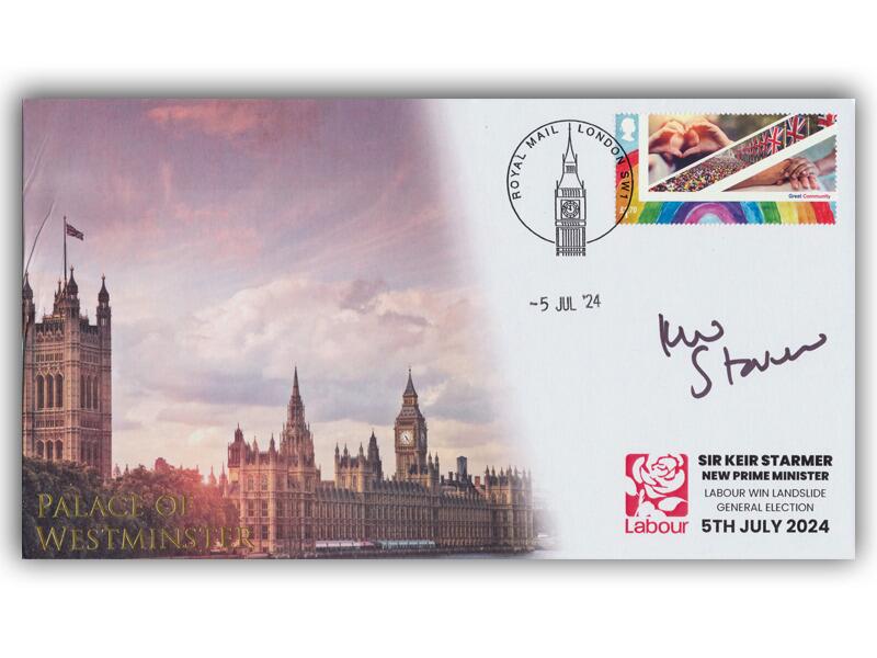 Westminster, Signed Sir Keir Starmer