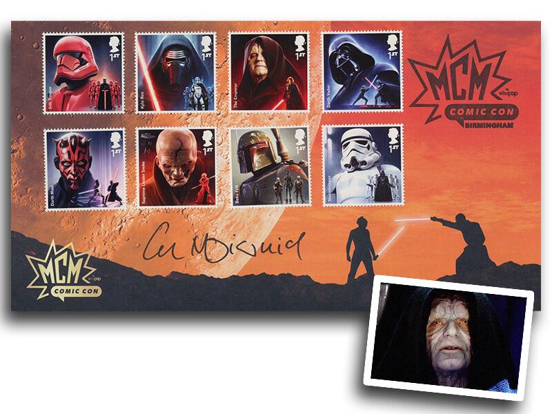 Star Wars 'The Dark Side', signed Emperor Palpatine