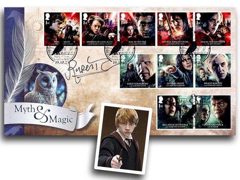 Ron Weasley 'Rupert Grint' signed, 2023 Harry Potter full-set