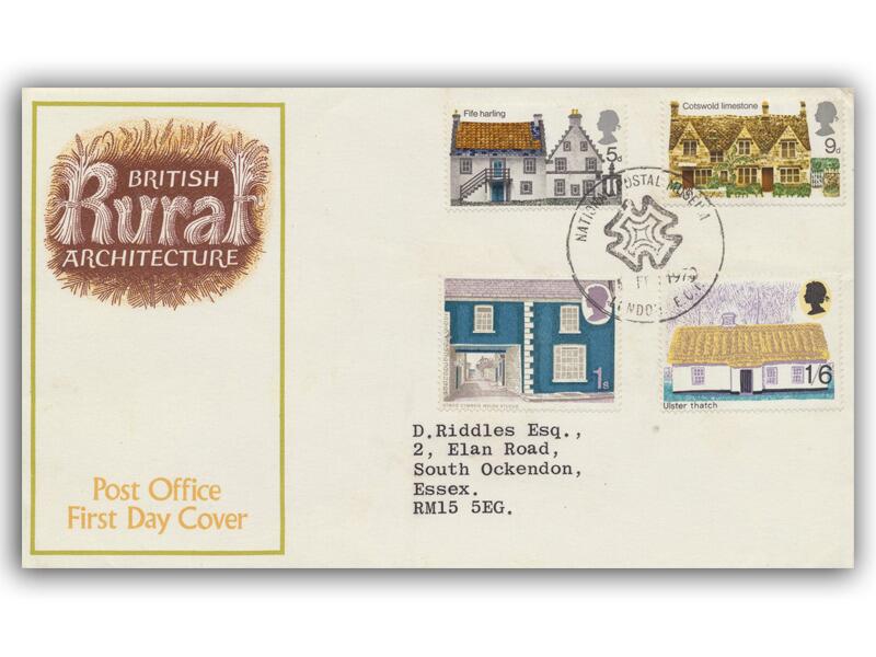 1970 Architecture, National Postal Museum postmark