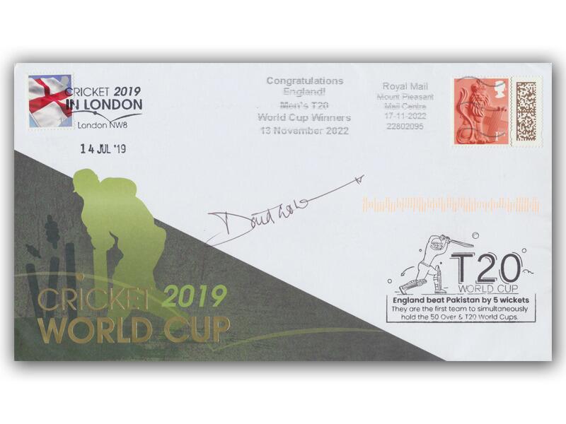 David Gower signed