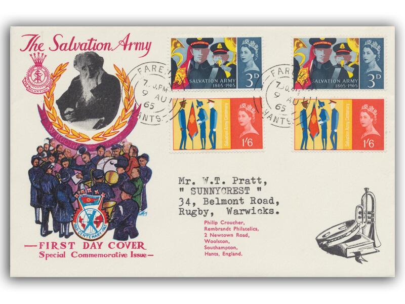 1965 Salvation Army, ordinary & phosphor