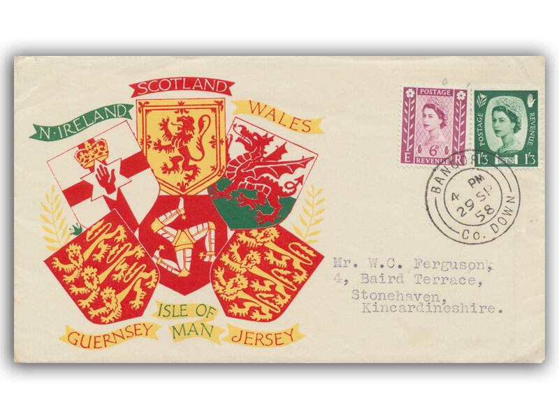 1958 6d & 1/3d Northern Ireland Regionals