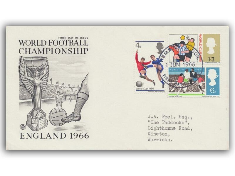 1966 World Cup, ordinary, Wembley FDI, Stuart cover