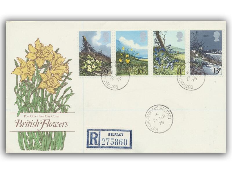 1979 Flowers, Botanic Gardens Belfast CDS