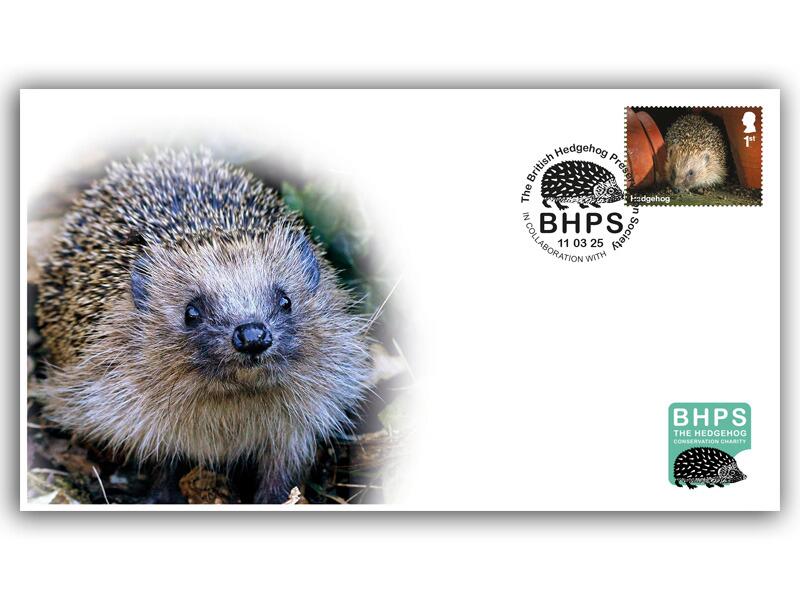 Hedgehog Society Exclusive Garden Wildlife Single Stamp
