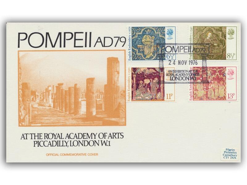 1976 Christmas, Pompeii Exhibition official