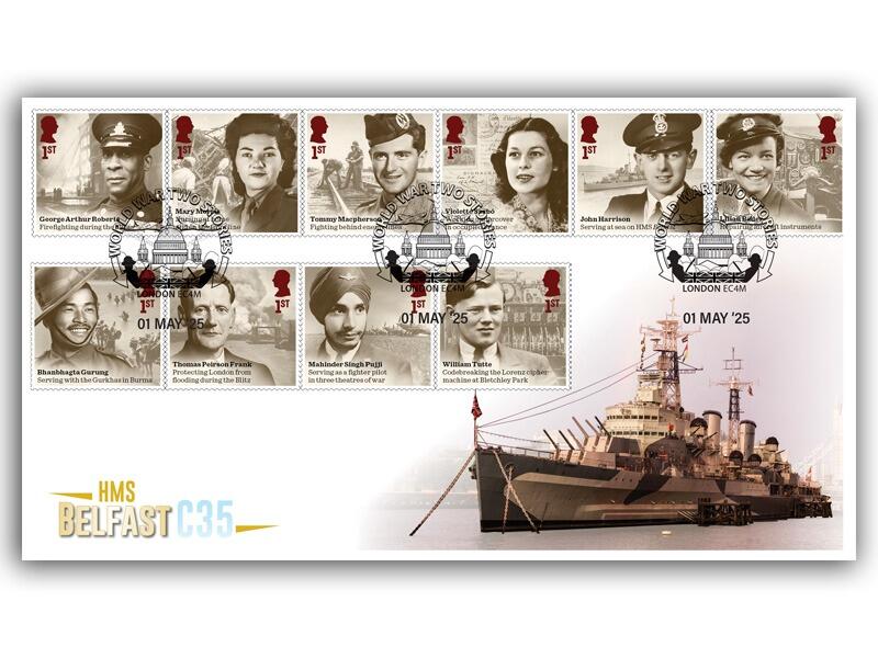HMS Belfast, World War Two Stories Full-Set