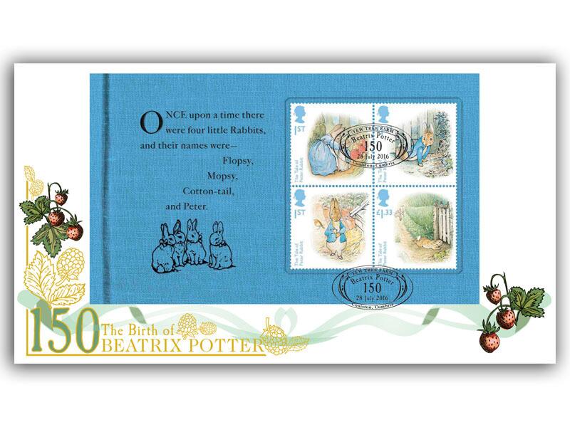 Beatrix Potter 150th anniversary, 'Once upon a time' Pane, Ambleside