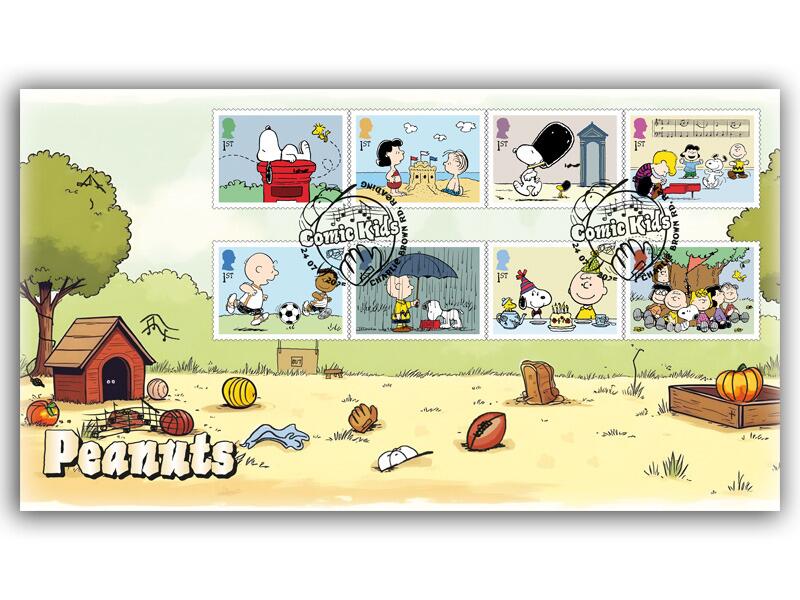 Peanuts | Snoopy and Charlie Brown First Day Cover