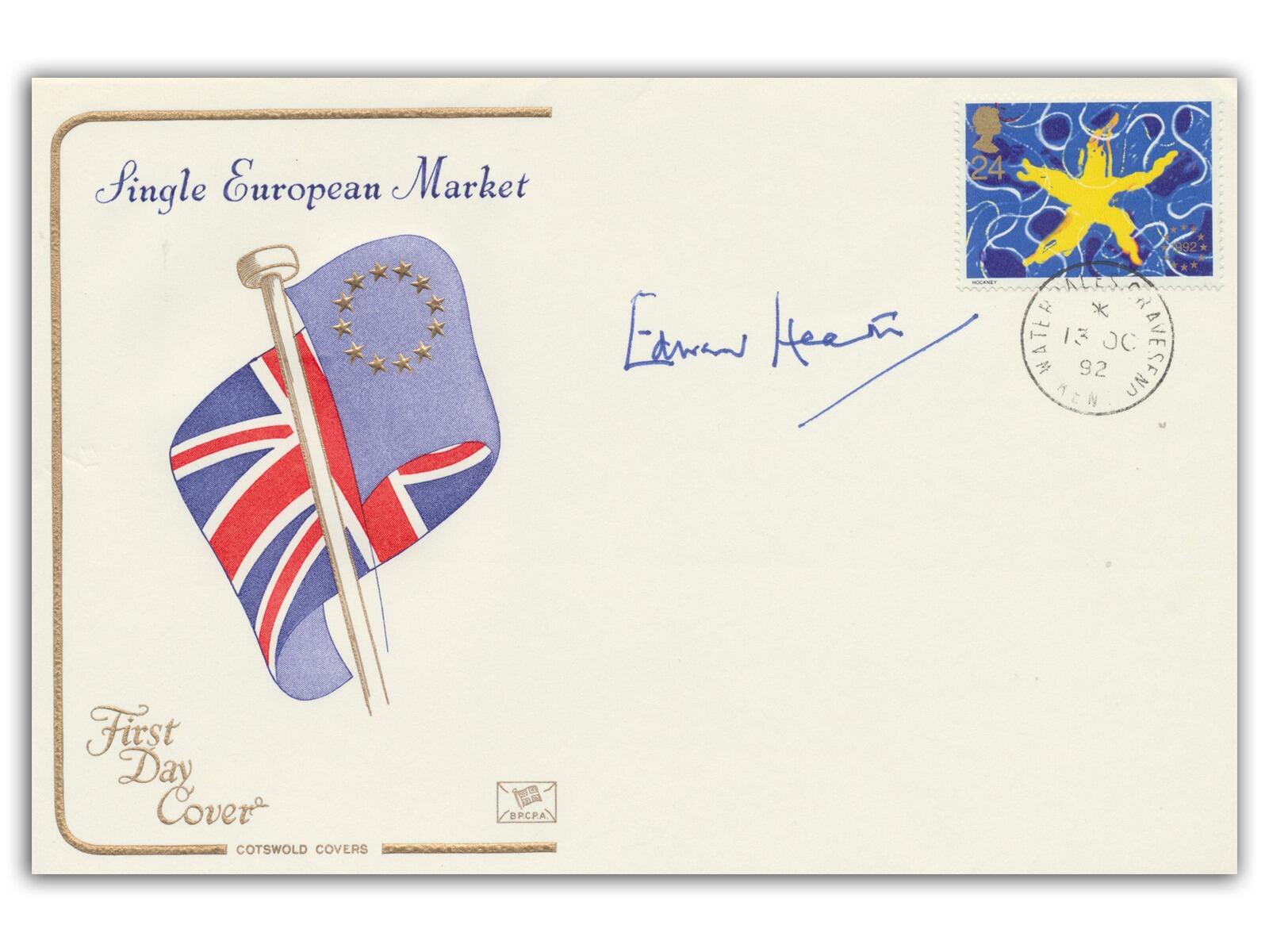 Edward Heath Autograph | Prime Minister