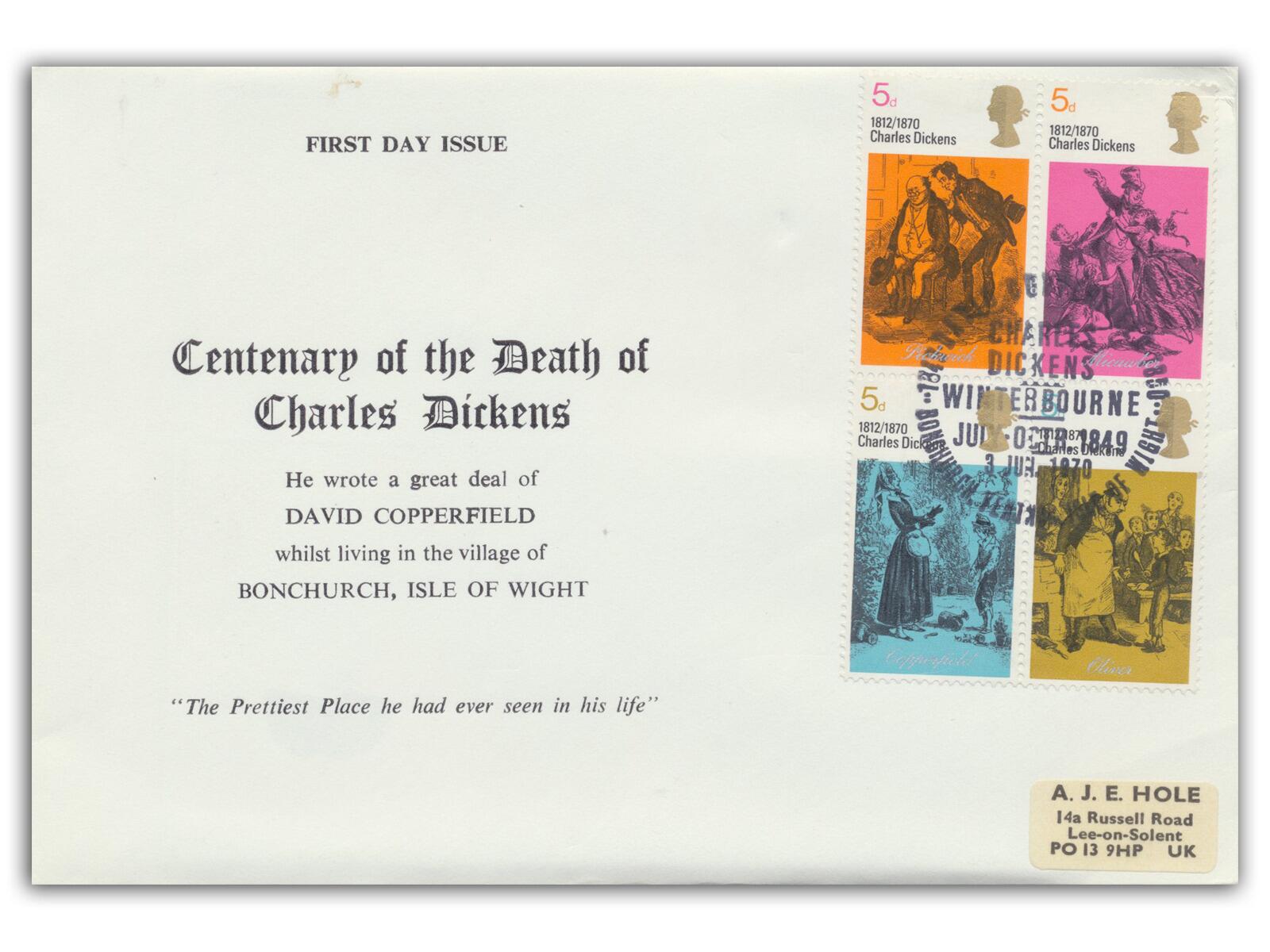 1970 Literary, Winterbourne official