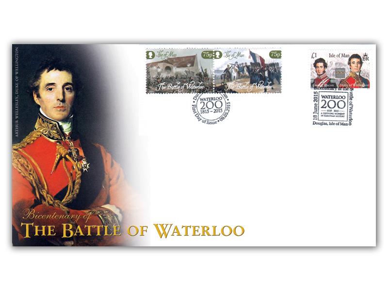 Bicentenary of Waterloo, Isle of Man Stamps