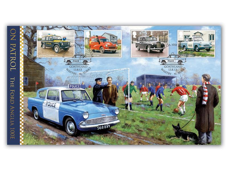 British Auto Legends Stamps from Miniature Sheet Cover