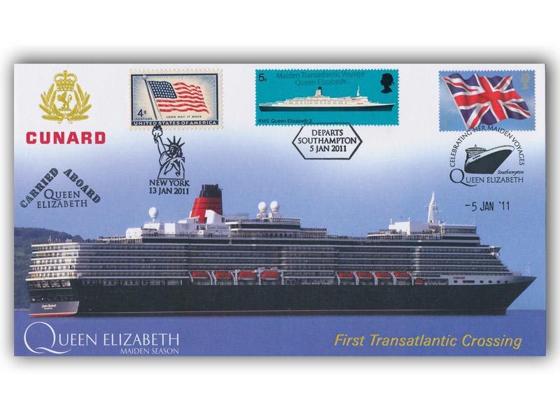 Queen Elizabeth's First Transatlantic Crossing