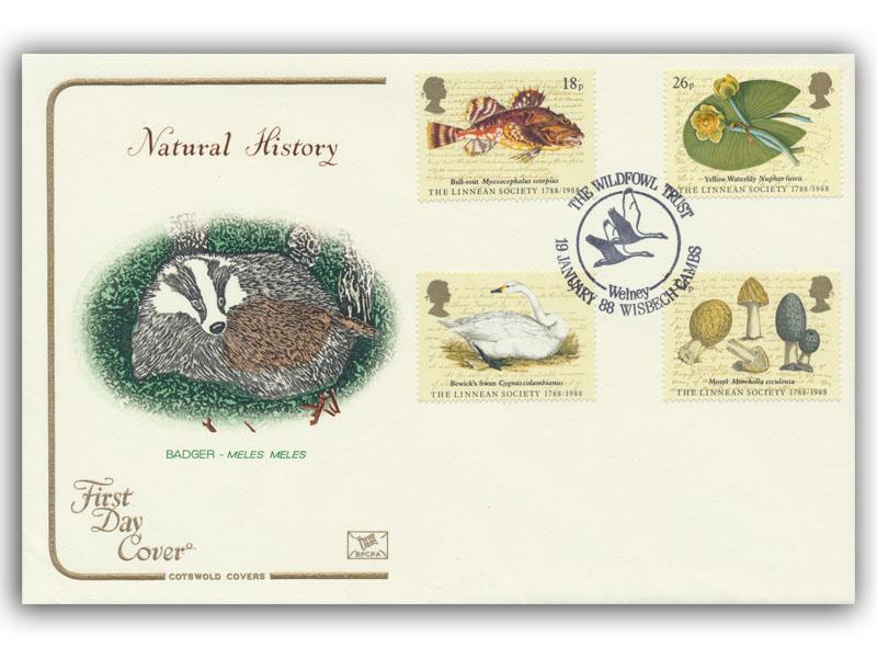 1988 Linnean Society First Day Cover