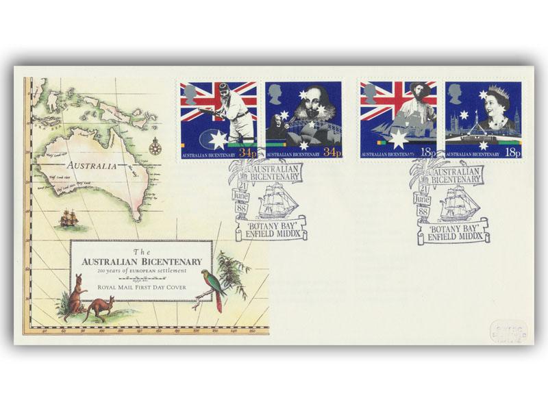 1988 Australian Bicentenary First Day Cover