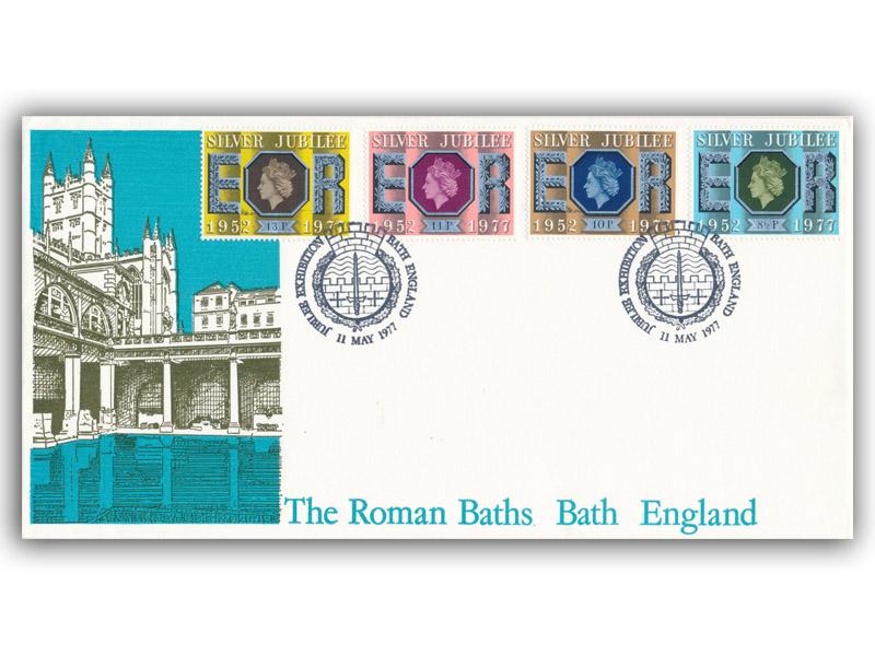 1977 Silver Jubilee, Roman Baths official