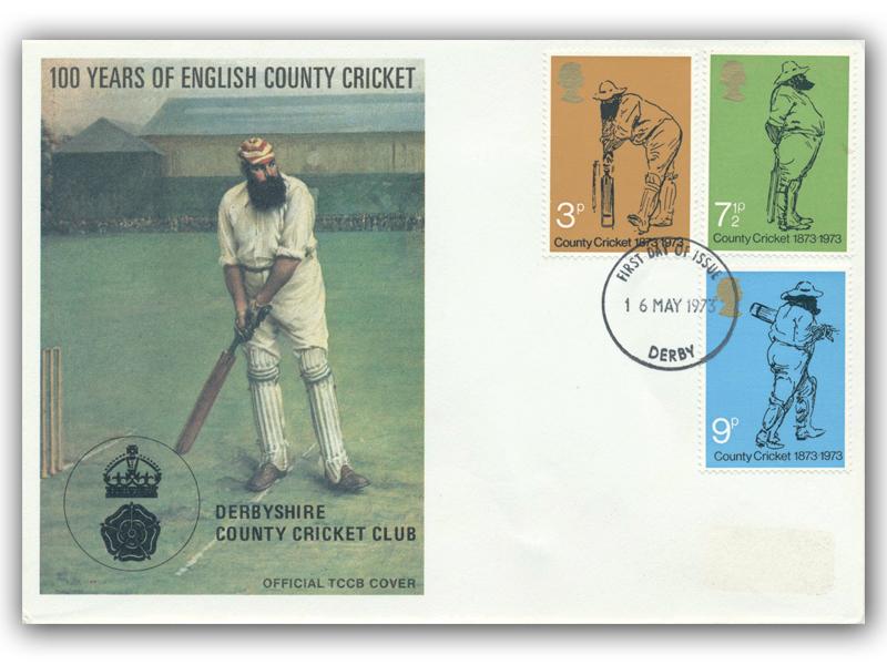 1973 Cricket TCCB Derbyshire