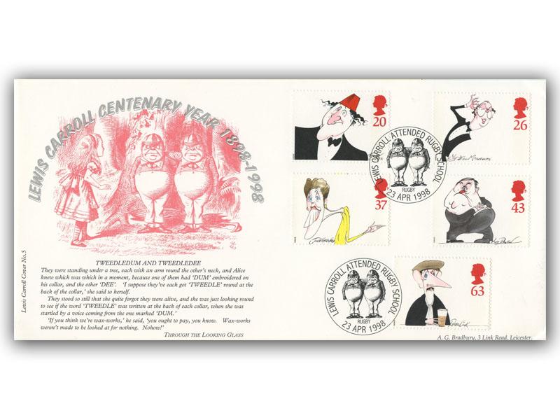 1998 Comedians, Lewis Carroll official