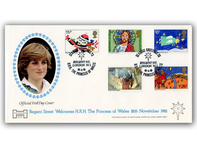 1981 Christmas, Princess of Wales official