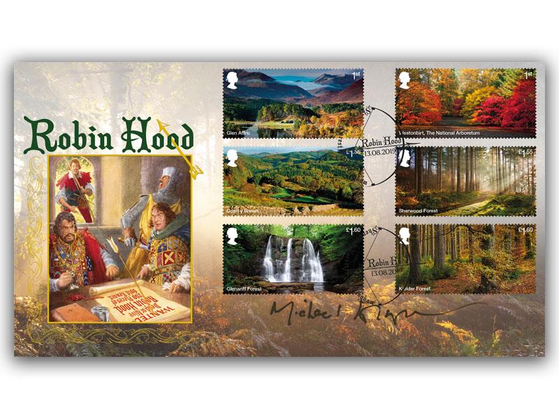 Forests (Robin Hood & Sherwood Forest)  signed by Michael Elwyn
