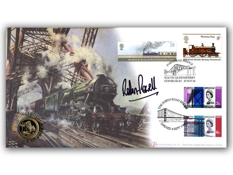 FORTH BRIDGE COIN COVER SIG