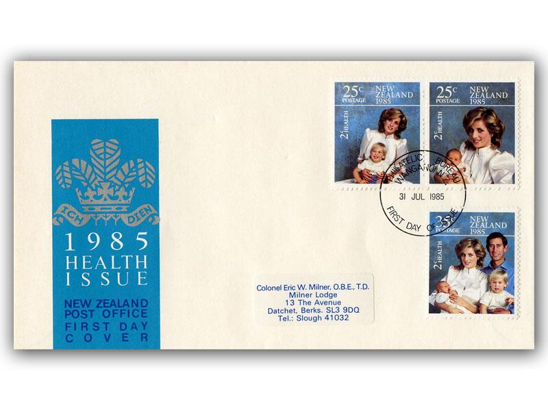 1985 New Zealand Health, Princess Diana