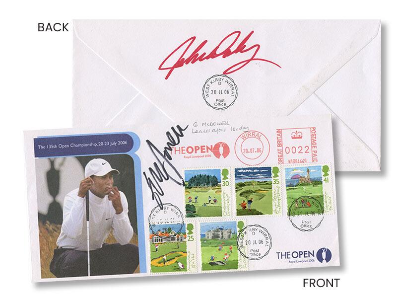 Graeme McDowell and John Daly signed 2006 Golf cover