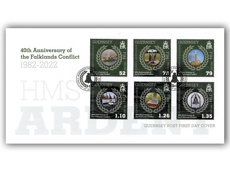 2022 Falklands Conflict 40th anniversary, Guernsey
