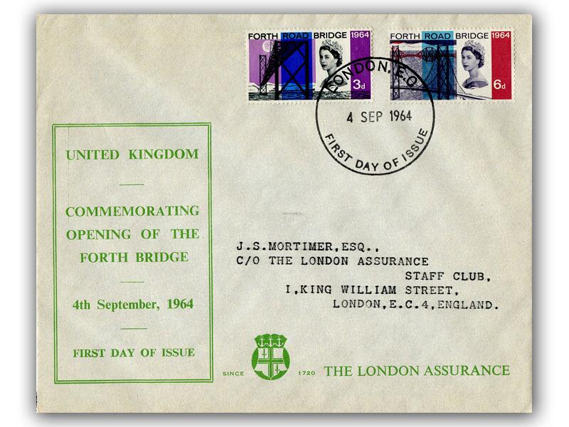 1964 Forth Road Bridge, London Assurance cover