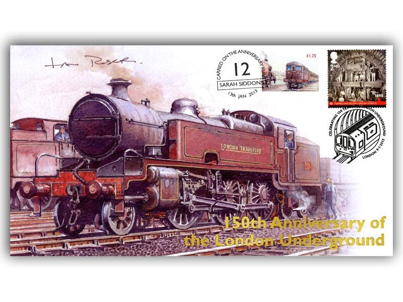 150th Anniversary of the London Underground, signed by Ian Prosser CBE