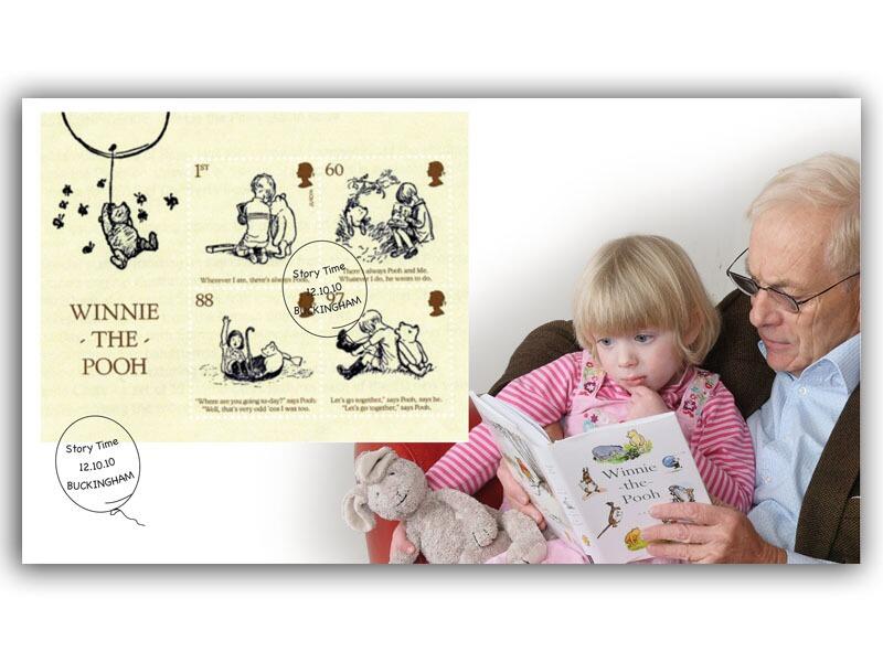 Winnie the Pooh Miniature Sheet Cover