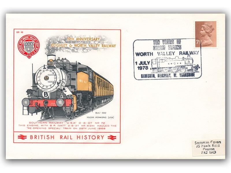 1978 10 Years of the Worth Valley Railway