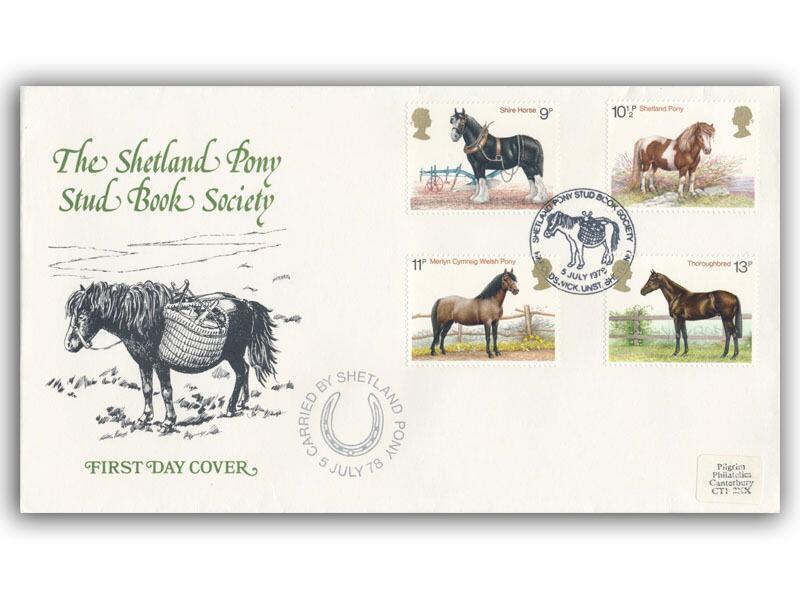 1978 Horses, Shetland Pony Stud Society official