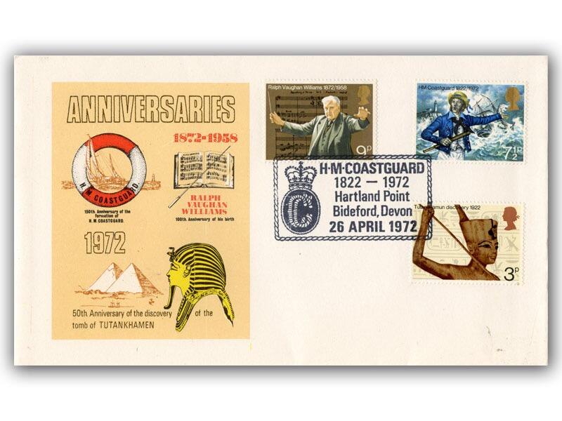 1972 Anniversaries, Hartland Point postmark