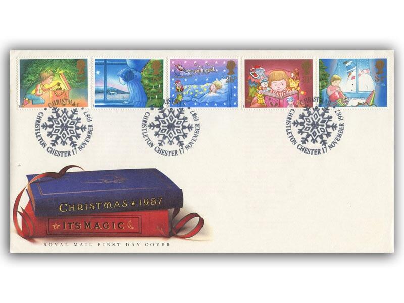 1987 Christmas First Day Cover