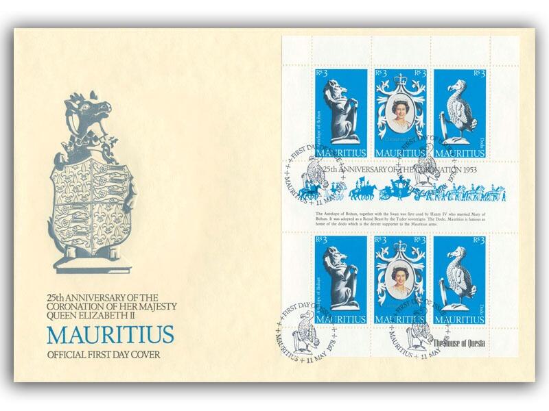 1978 Mauritius, 25th Anniversary of the Coronation