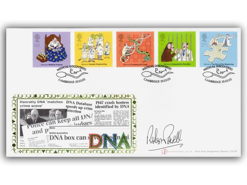 2003 DNA, signed Robert Powell