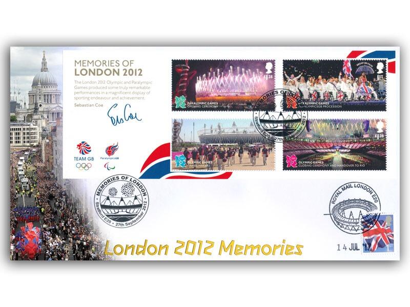 Olympic Memories 2012, Double postmark