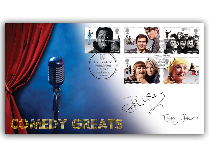 Comedy Greats, signed John Cleese & Terry Jones