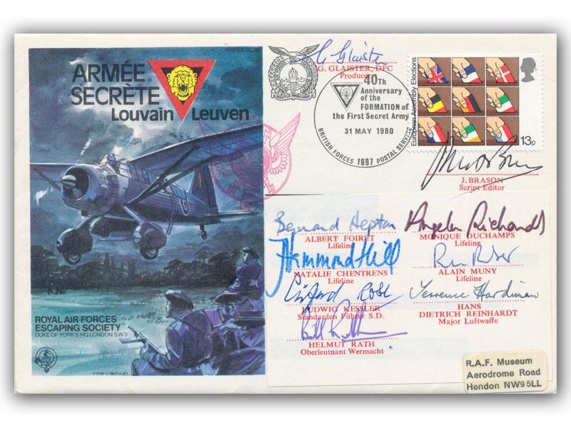 1980 Secret Army, signed