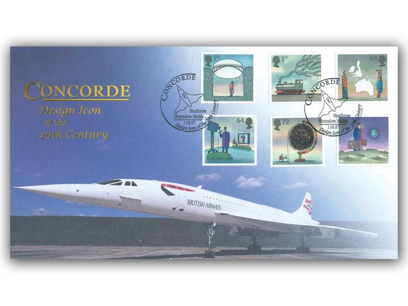 World of Invention: Concorde Stamp Cover