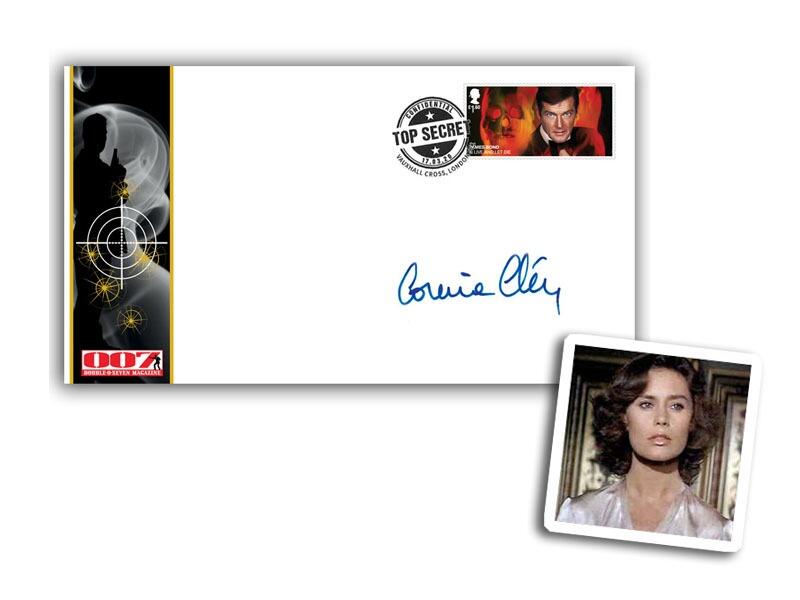 James Bond, signed Corinne Clery, Bond Girl