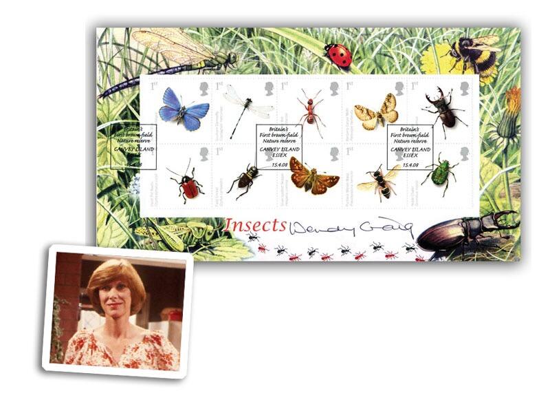 Endangered Species - Insects, signed by Wendy Craig